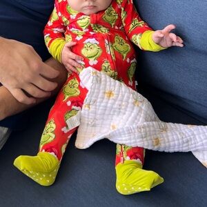 Red and Yellow Kids One Piece